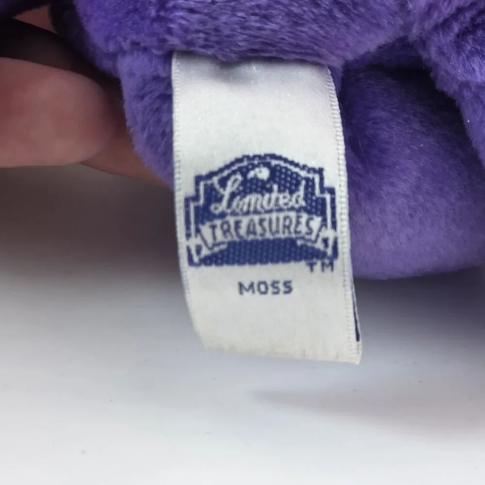Randy Moss #84 Nfl Beanie Bear 1998 Minnesota Vikings purple  Plush Toy